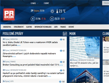 Tablet Screenshot of prekon.cz